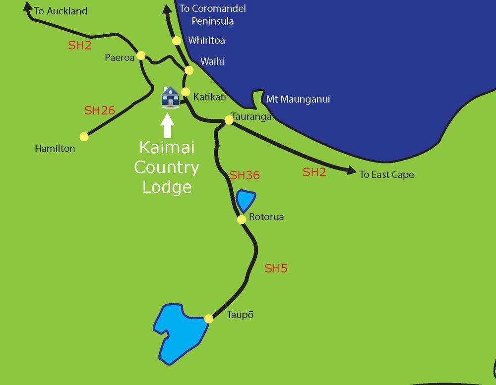 Kaimai Country Lodge Katikati Exterior photo